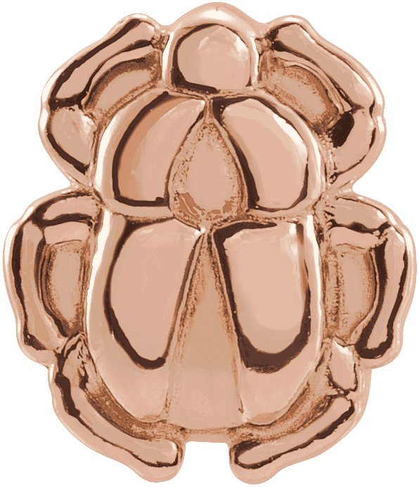 Tiny Scarab Earrings