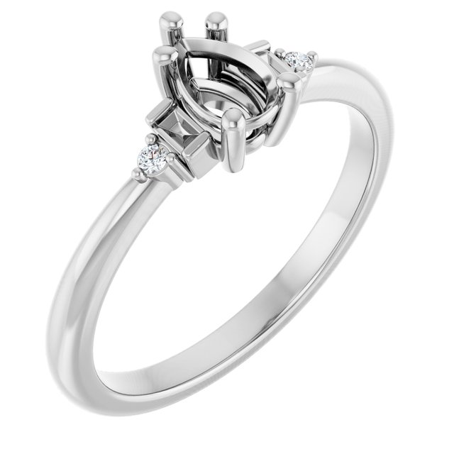 14k White Gold