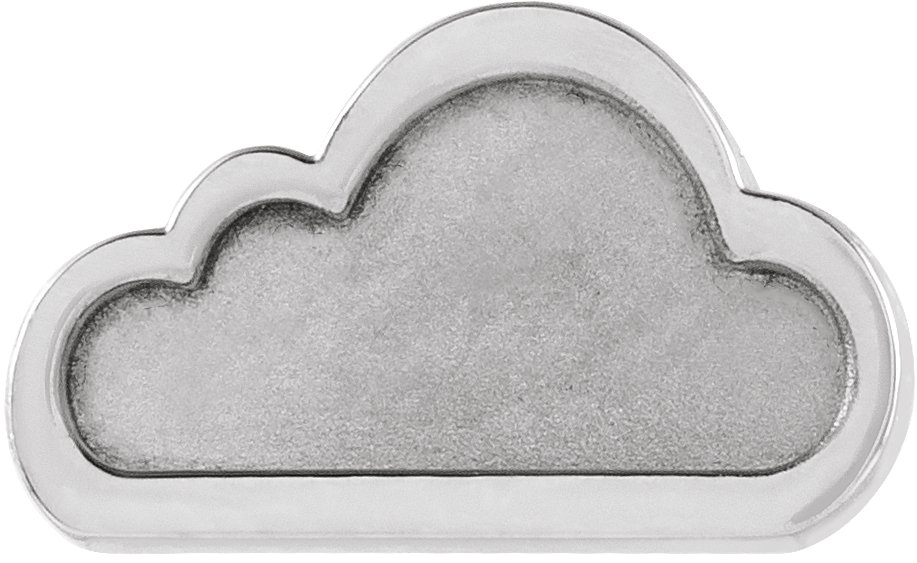 Tiny Cloud Earrings