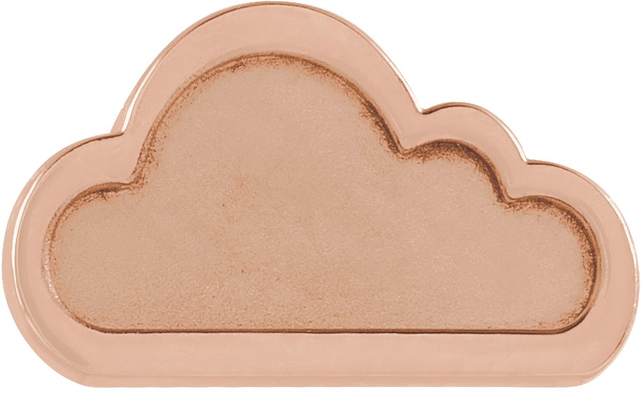 Tiny Cloud Earrings