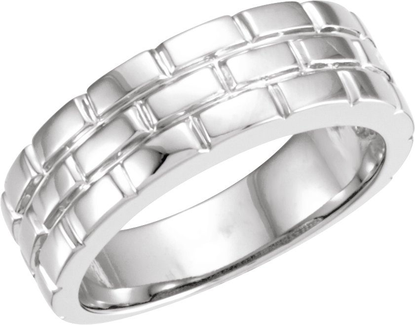 Brick Design Tapered Band