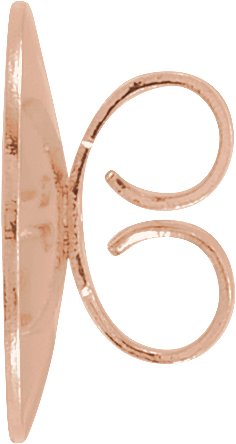 4-10 mm OD Heavy Weight Friction Earring Backs