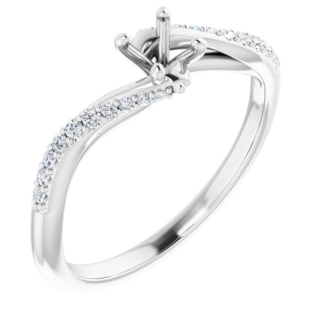 14k White Gold