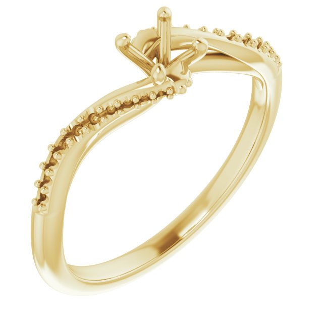 Bypass Engagement Ring