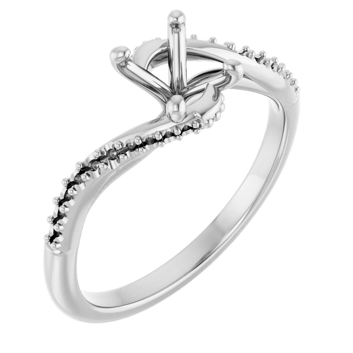 Bypass Engagement Ring