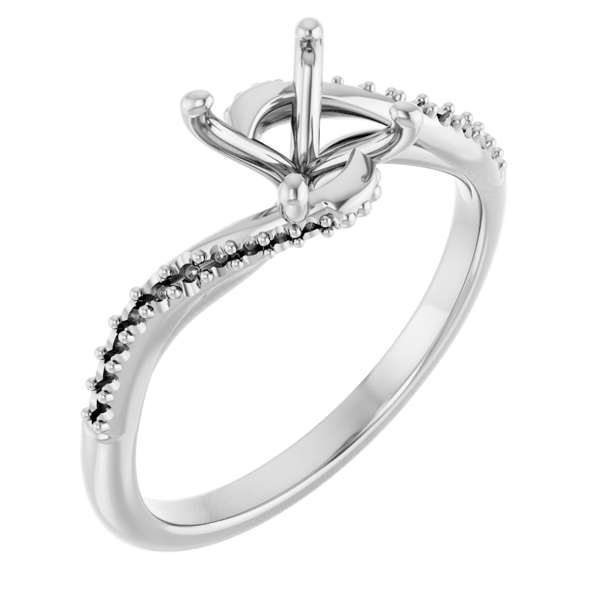 Bypass Engagement Ring