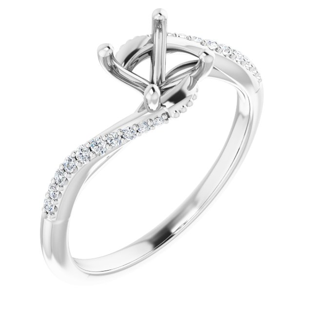 14k White Gold