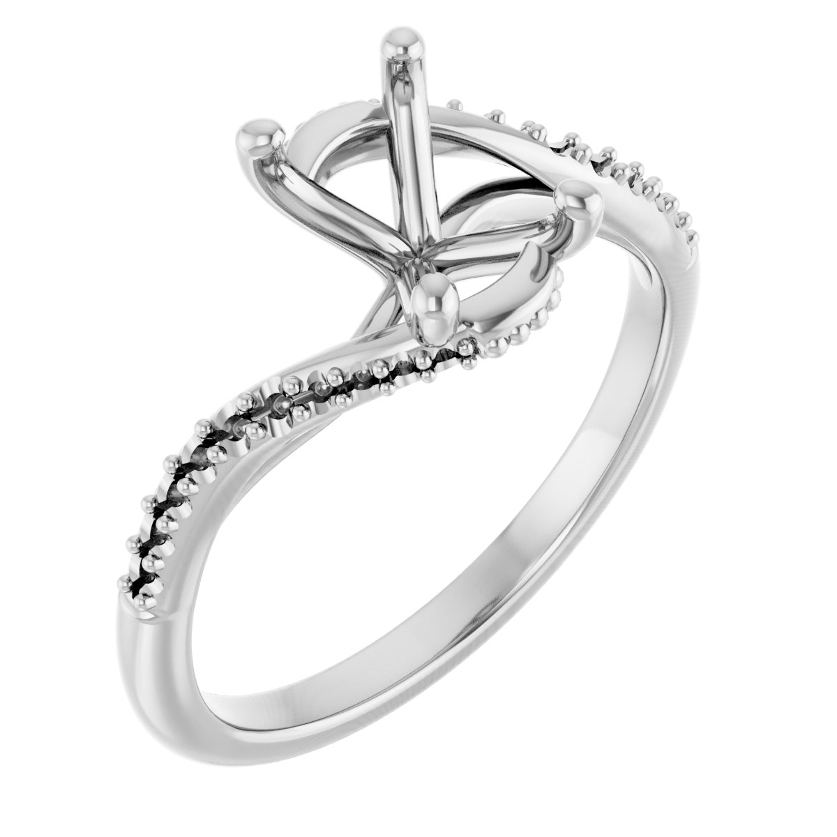 Bypass Engagement Ring
