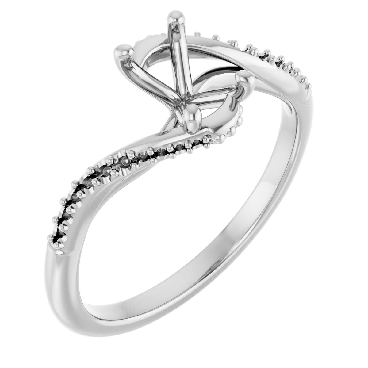 Bypass Engagement Ring