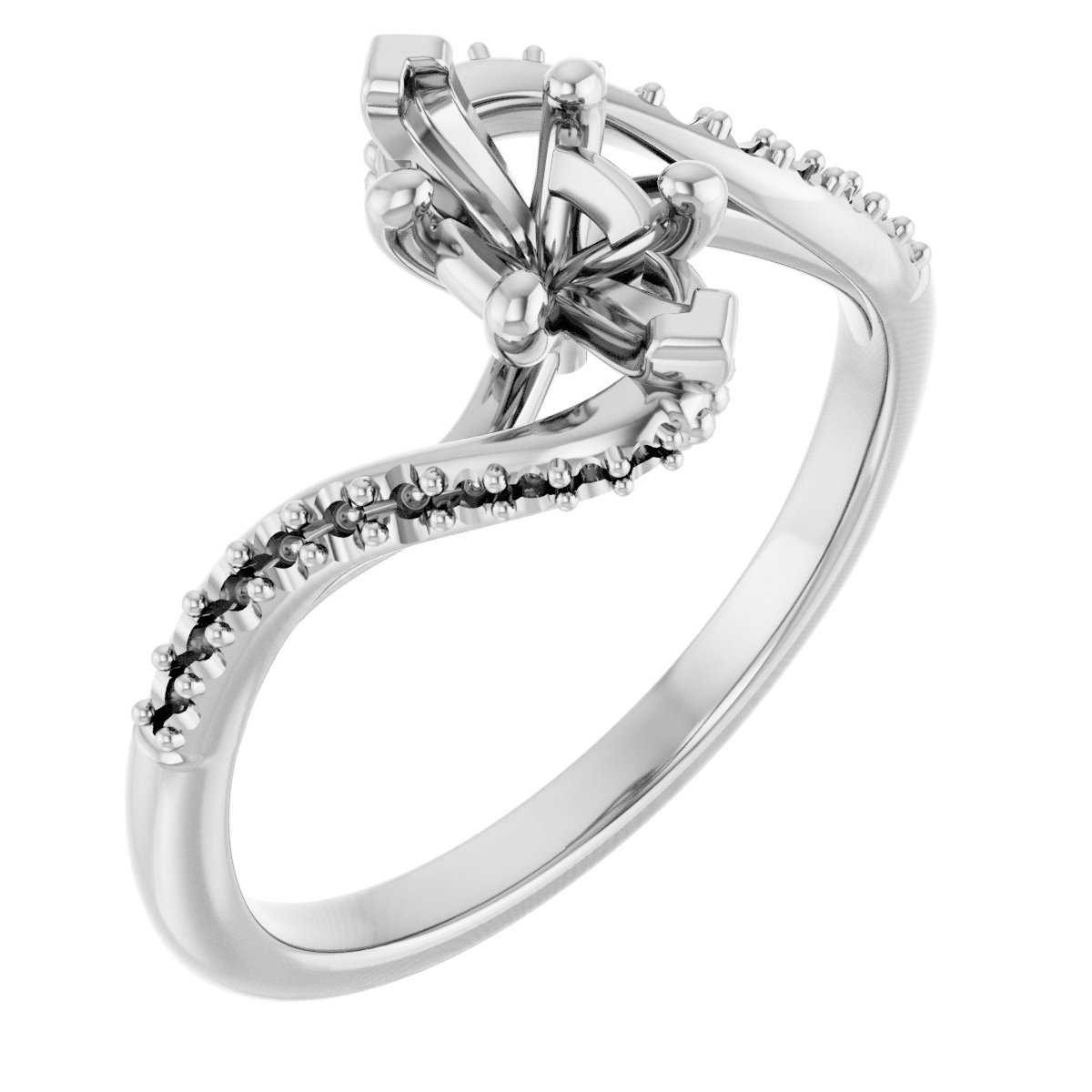 Bypass Engagement Ring