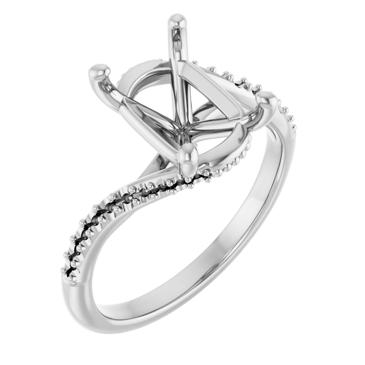 Bypass Engagement Ring