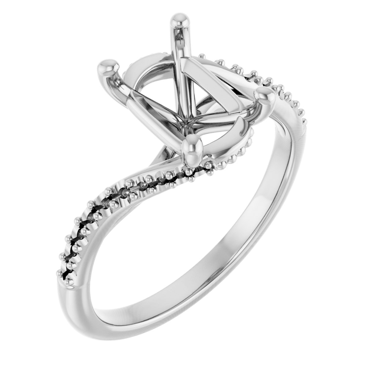 Bypass Engagement Ring