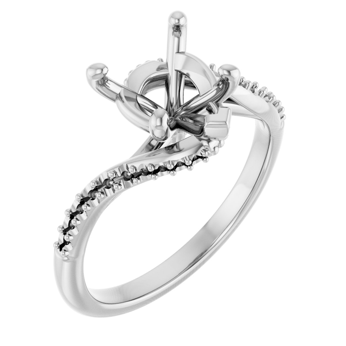 Bypass Engagement Ring
