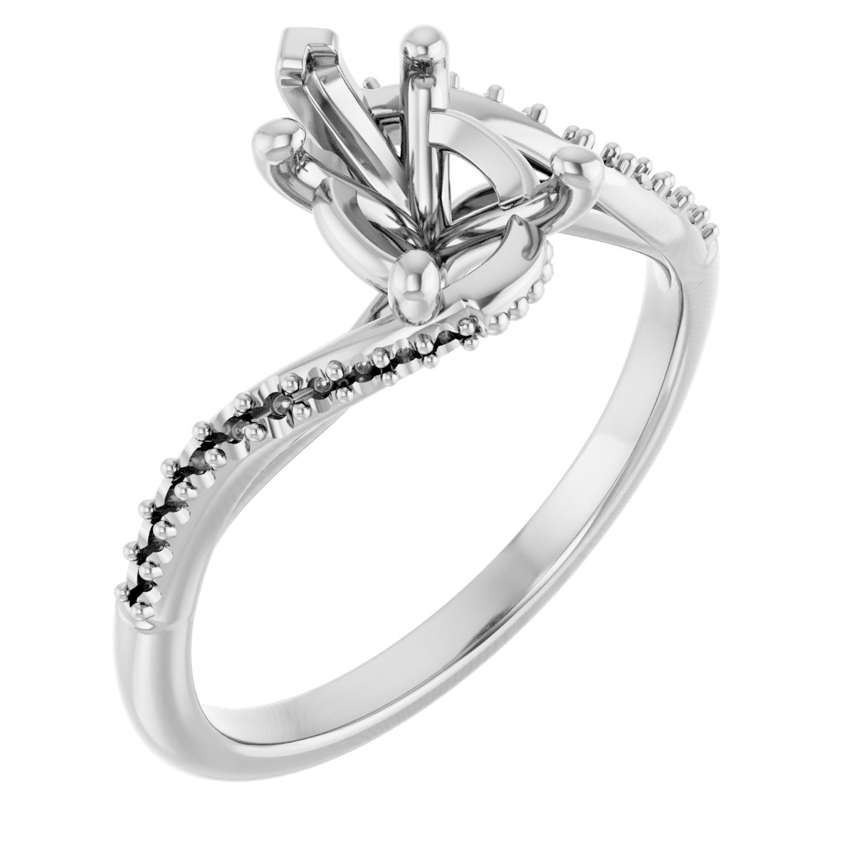 Bypass Engagement Ring