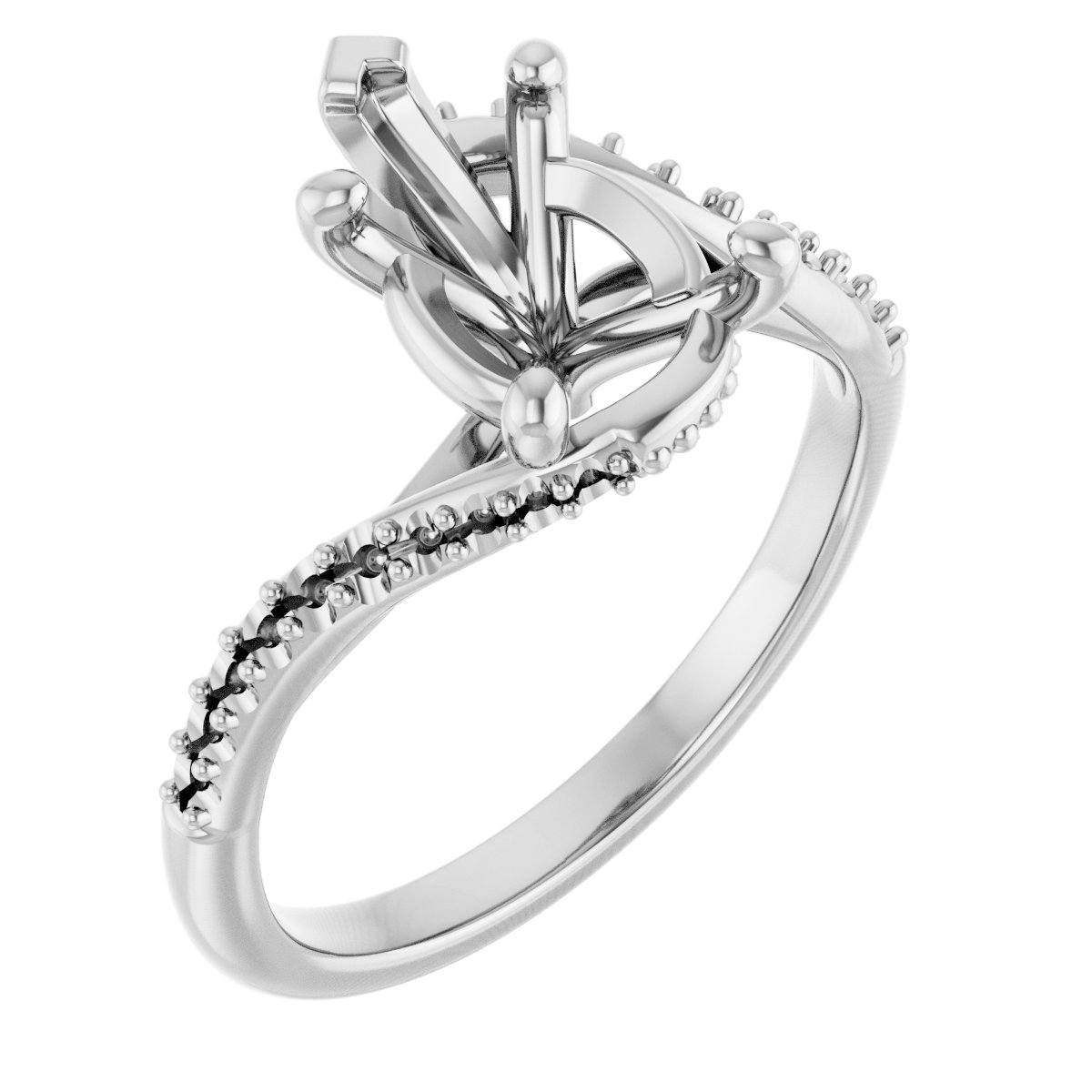 Bypass Engagement Ring