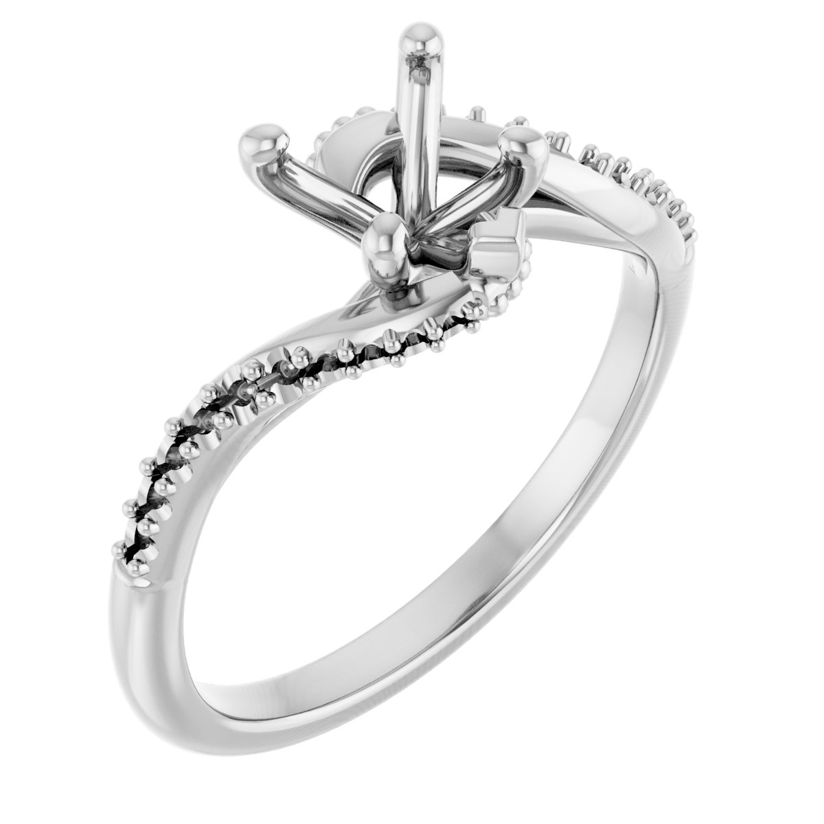 Bypass Engagement Ring