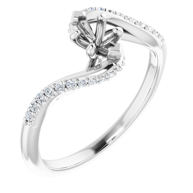 14k White Gold