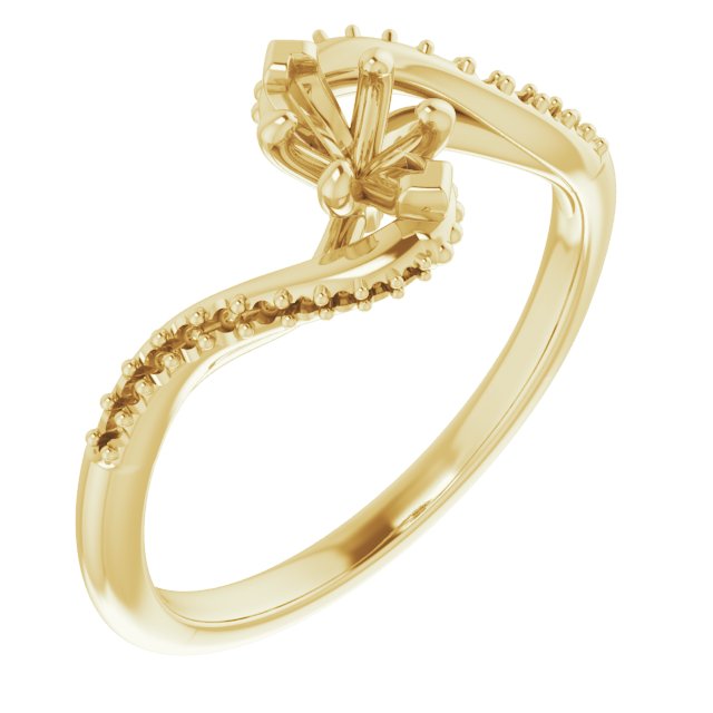 Bypass Engagement Ring