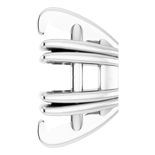 Pre-Notched Double-Claw Earring Setting