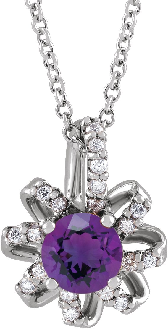 Halo-Style Necklace or Pendant
