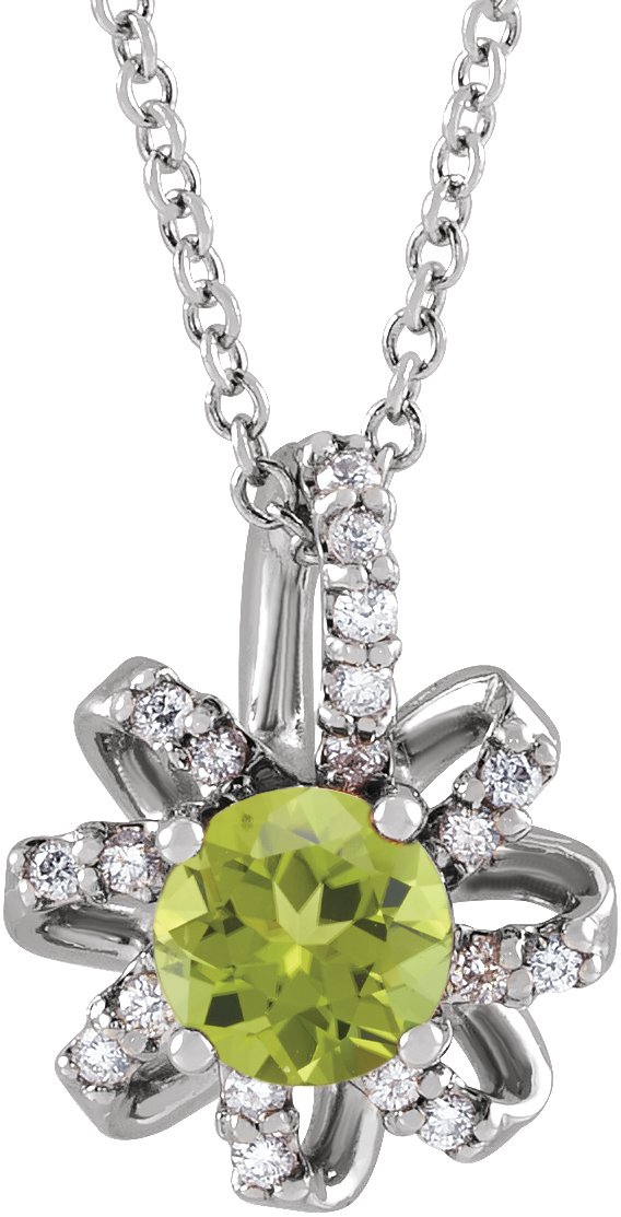 Halo-Style Necklace or Pendant