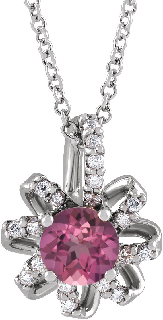 Halo-Style Necklace or Pendant