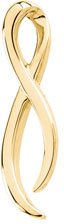 14K White 35x9 mm Ribbon Slide Pendant 