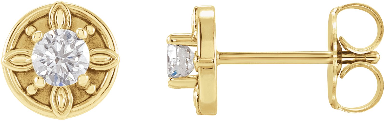 14k Yellow Gold