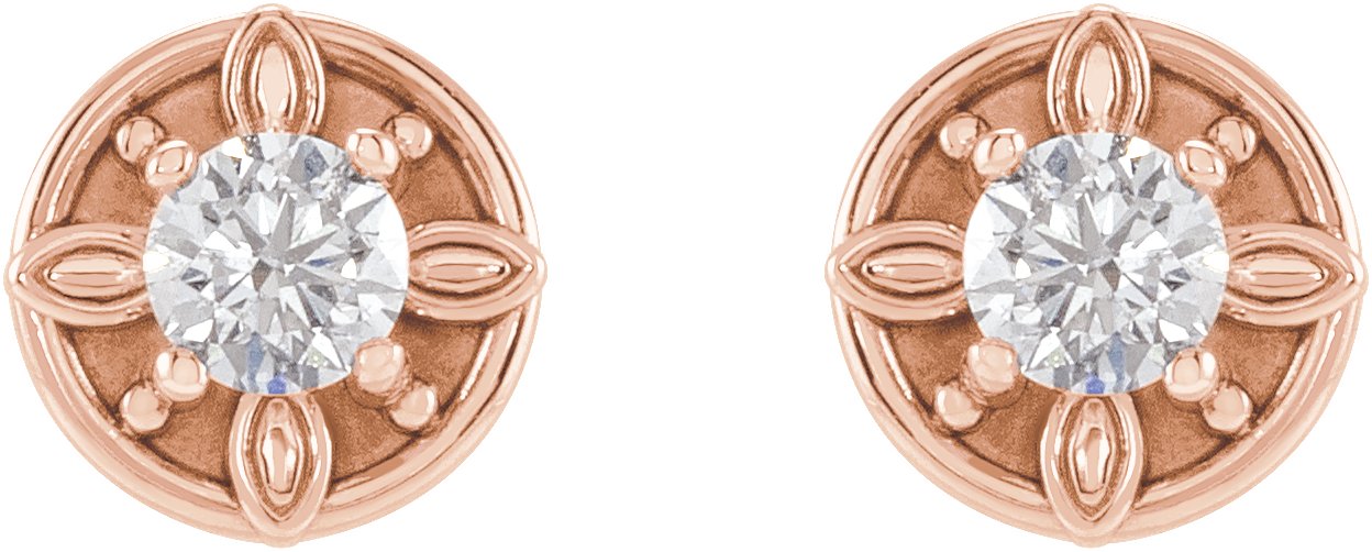 Alternative view of Floral-Inspired Earrings