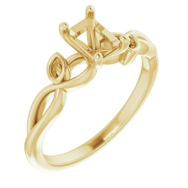 14k Yellow Gold
