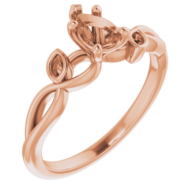 14k Rose Gold