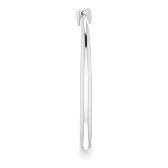 Band Mounting for 7 mm Square Ring view 4