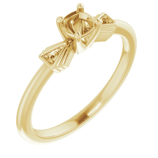 14k Yellow Gold