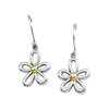 Flower Dangle Earrings 15.25 x 13mm Ref 578409