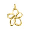 Gold Fashion Flower Pendant Ref 866012