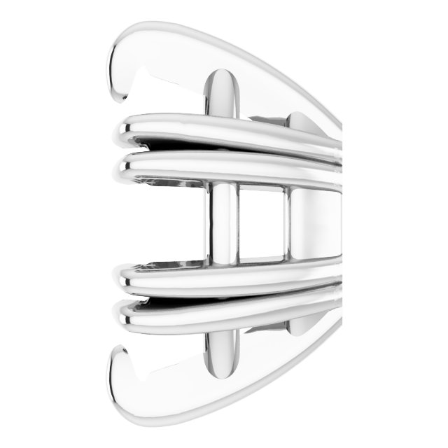 Pre-Notched Double-Claw Earring Setting