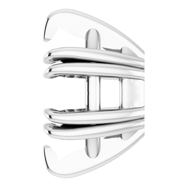 Pre-Notched Double-Claw Earring Setting