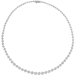 lab grown diamond necklace