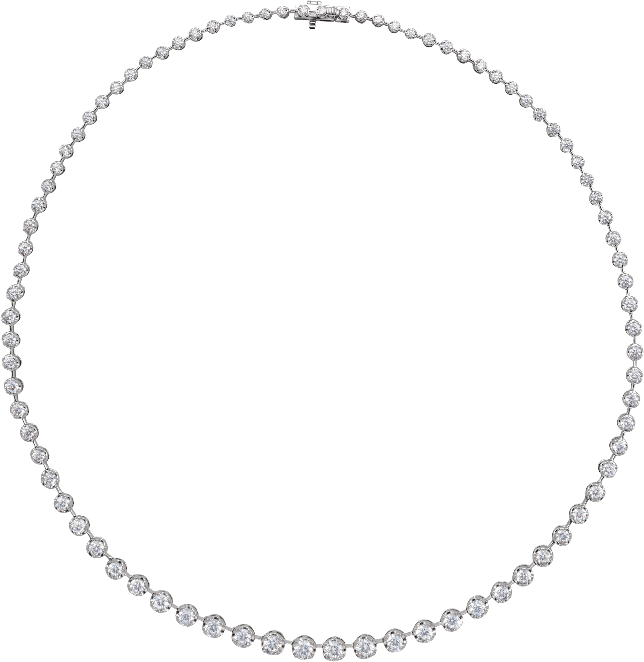 lab grown diamond necklace