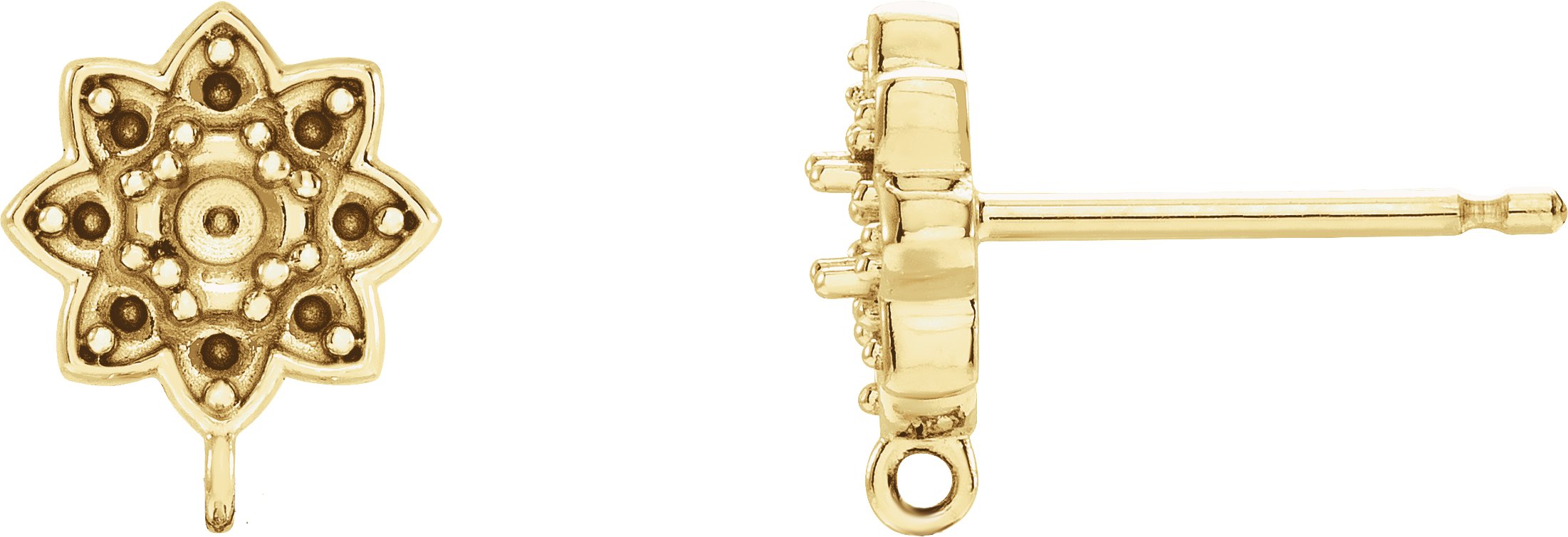 Cluster Earring Top