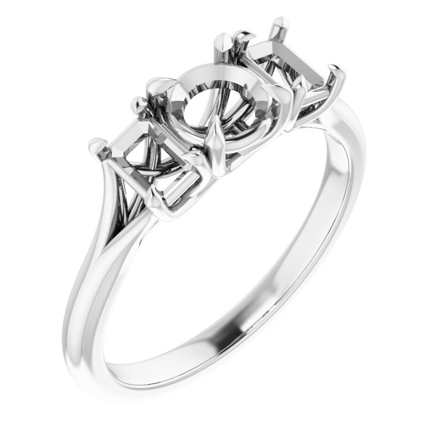 Three-Stone Engagement Ring