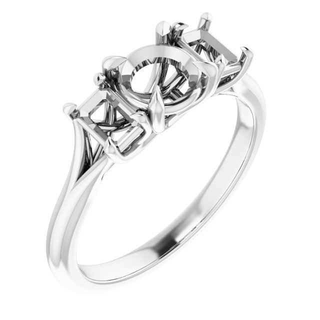 Three-Stone Engagement Ring
