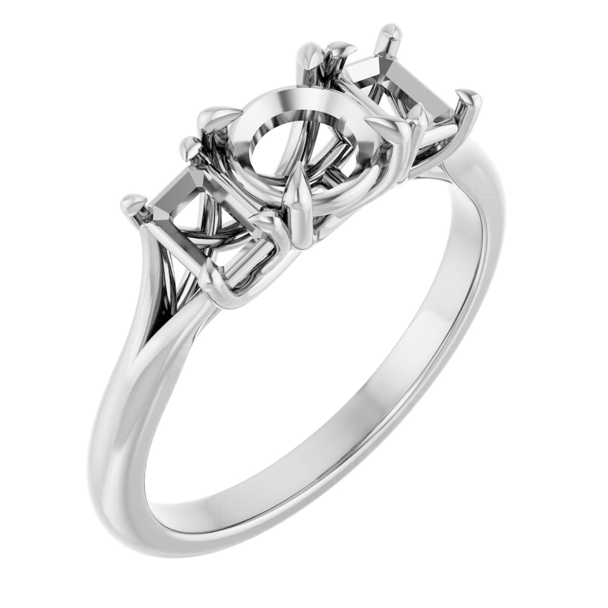 Three-Stone Engagement Ring