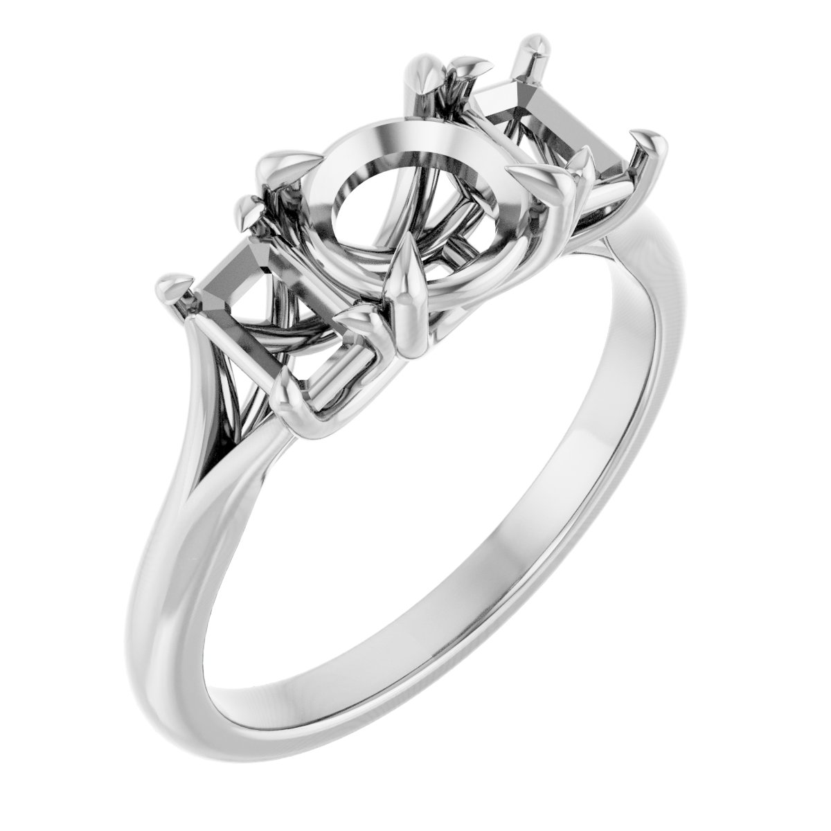 Three-Stone Engagement Ring
