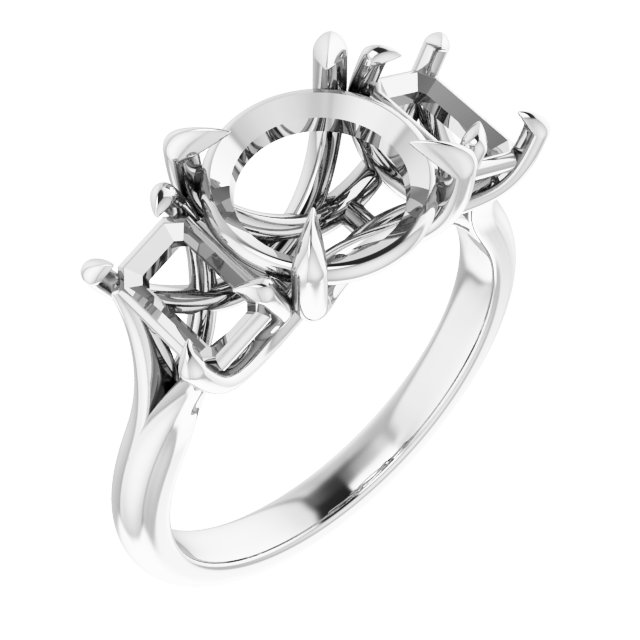 Three-Stone Engagement Ring