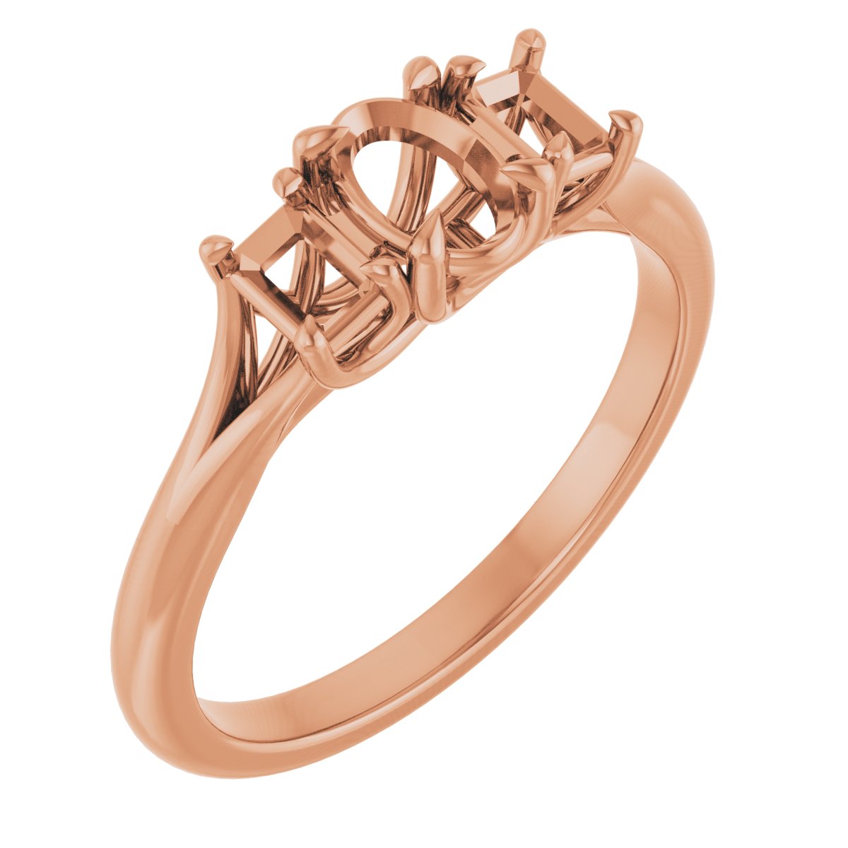 Three-Stone Engagement Ring