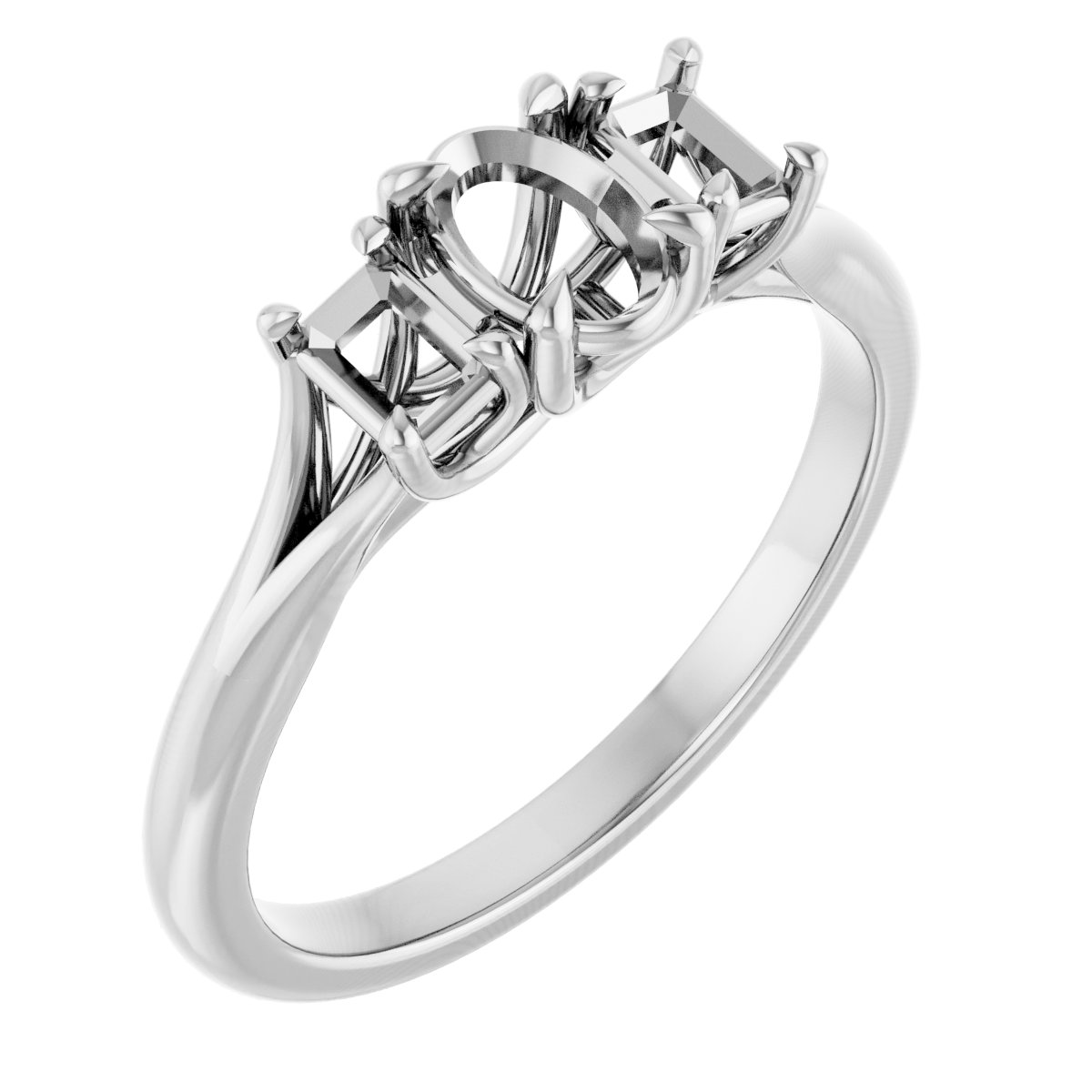 Three-Stone Engagement Ring