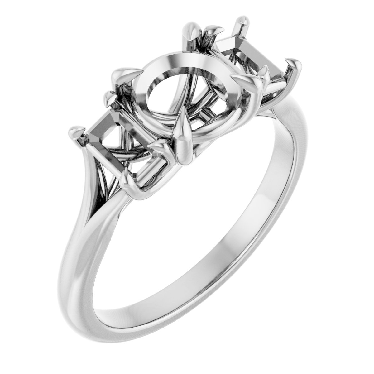Three-Stone Engagement Ring