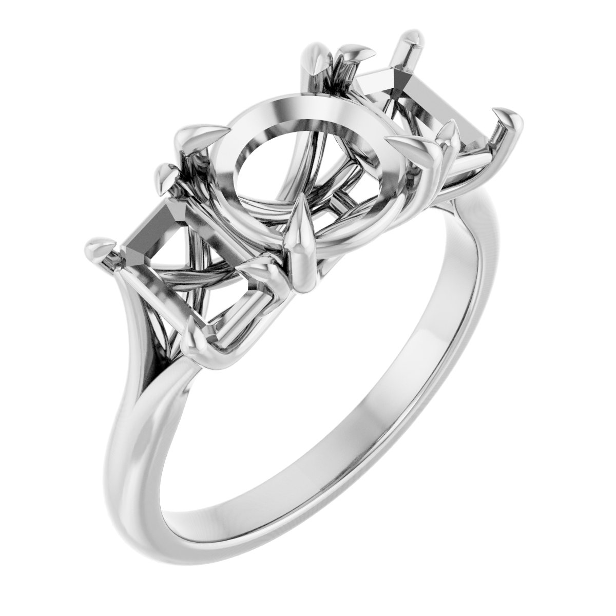 Three-Stone Engagement Ring