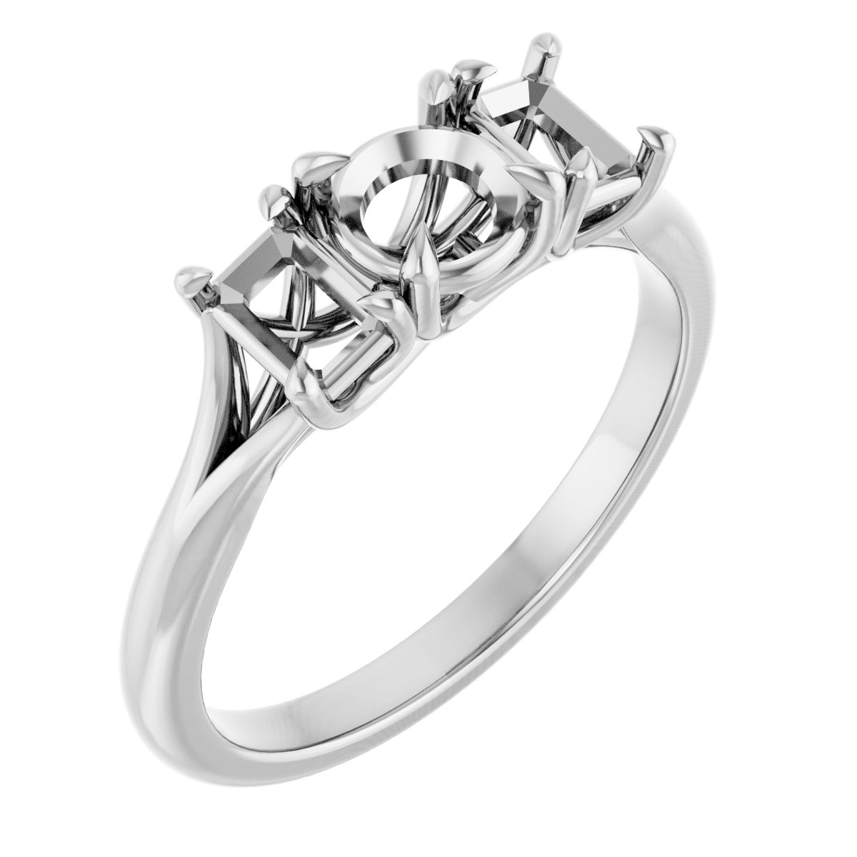 Three-Stone Engagement Ring